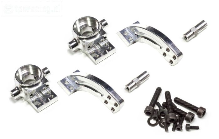 FG4406 Alu-Fusees a-symetrisch 2WD, Set