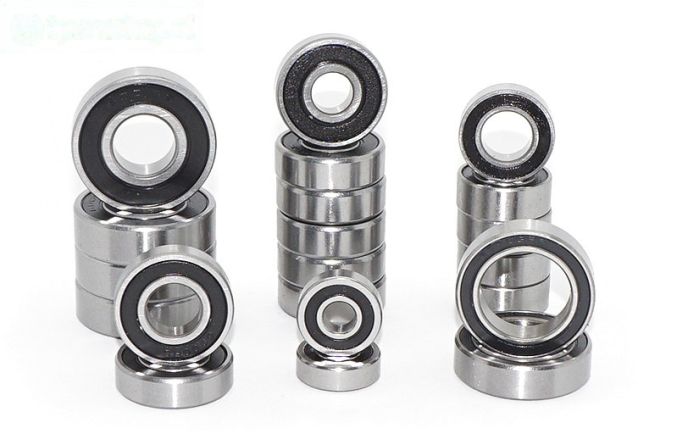 TPS0307/10 Kogellager set FG 4WD Alu-Diff, 23 St.