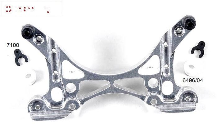 FG4475/01 Alu-Schokdemper brug achter 2WD, set