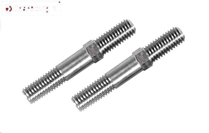 FG4523 Titanium Instelstang M8 L/R-L53 mm, 2 St.