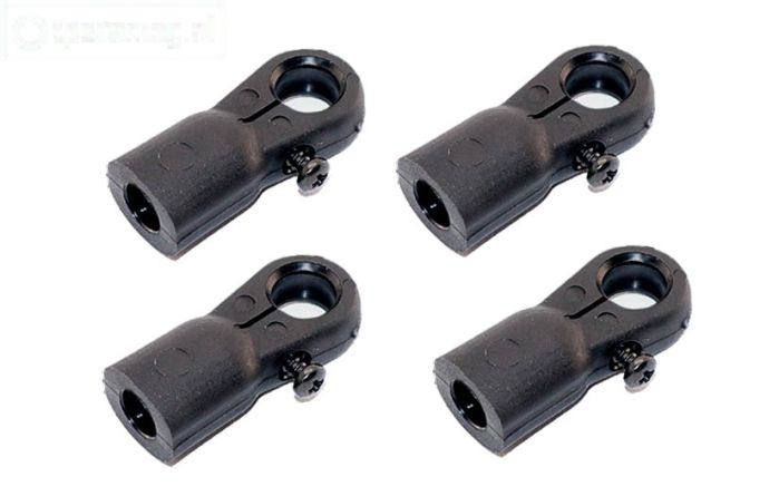 FG6029/05 Kogelhouder na stelbaar M8-Ø10 mm, 4 st.