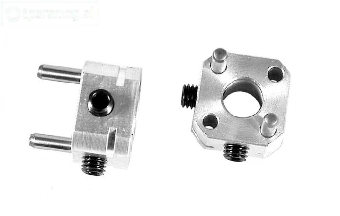 FG6106/07 Wiel meenemers met pen B11,5 mm, 2 St.