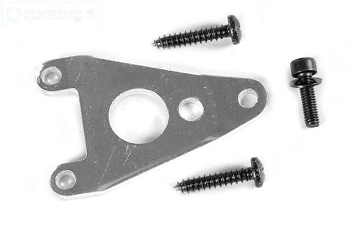 FG6141 Alu-Voor as plaat 1/6 2WD, 1 St.