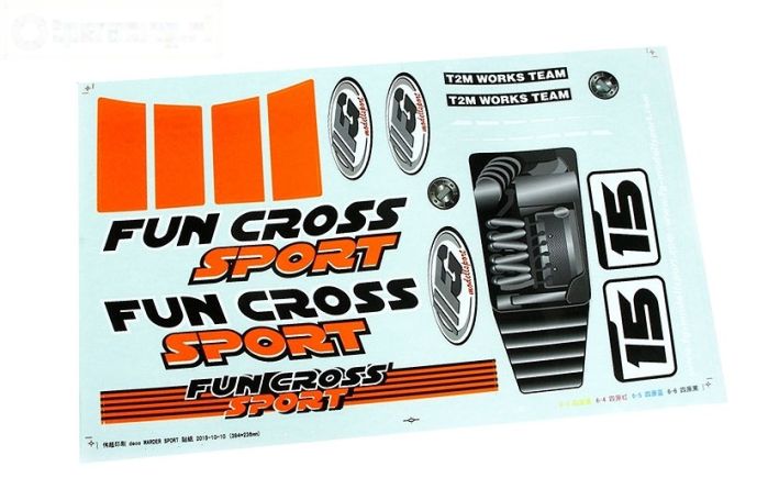 FG6155/02 Fun Cross stickers, set