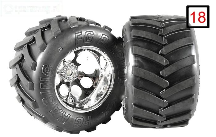 FG6228/07 Monster Truck M Gelijmd Ø210-B115 mm, 2 st.