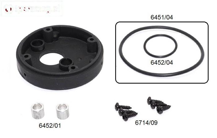 FG6451/03 Luchtfilter adapter zonder choke Ø62 mm, set