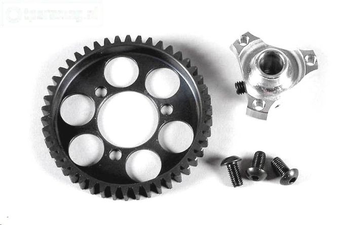 FG6492 Stalen Tandwiel 46T Ø10-B10, Set
