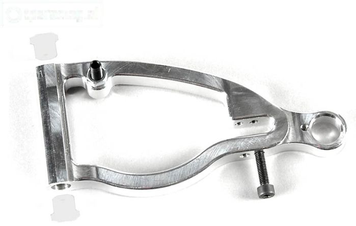 FG6498/01 Alu-Draagarm voor 2WD, 1 st.