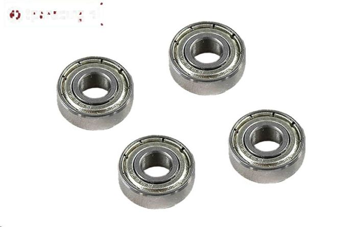 FG66255 Kogellager Spanrol-as Ø6/Ø15-H5 mm, 4 St.