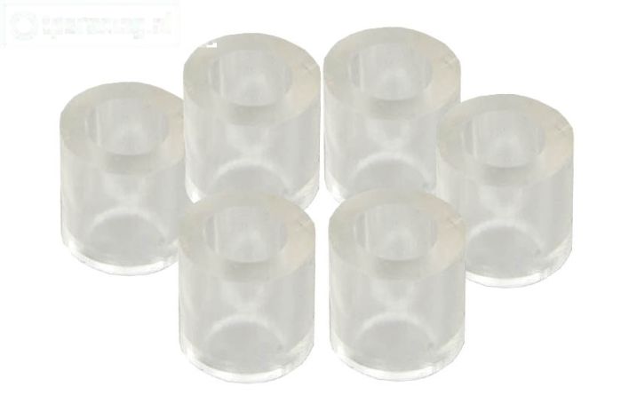 FG66292/03 Schokdemper rubber boven Ø4/M4 mm, 6 St.