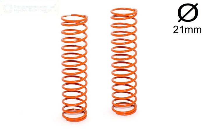 FG66302 Schokdemper veer Oranje Ø21-Ø1,9-L100, 2 St.