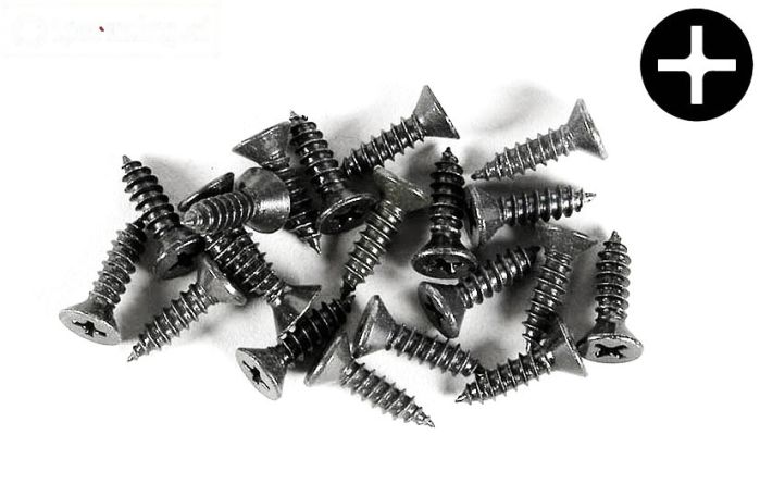 FG6712/19 Parker-Kruiskop verzonken Ø4,2-L19 mm, 20 St.