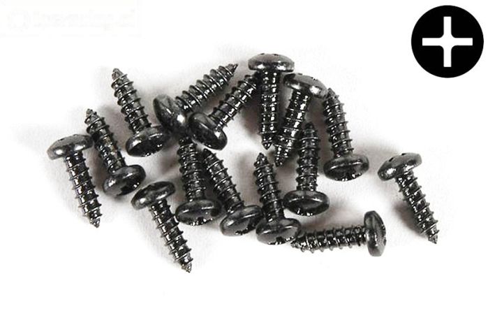 FG6714/09 Kruis bolkop parker Ø2,9-L9,5 mm, 15 St.