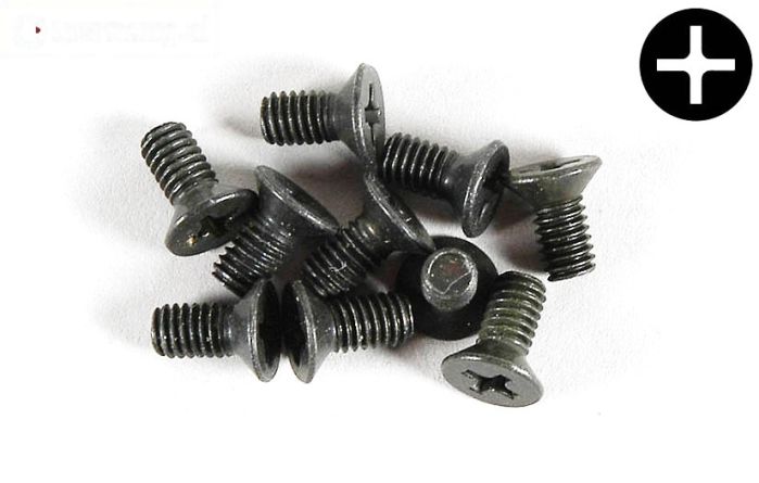 FG6718/06 Kruiskop verzonken kop M4-L6 mm, 10 St.