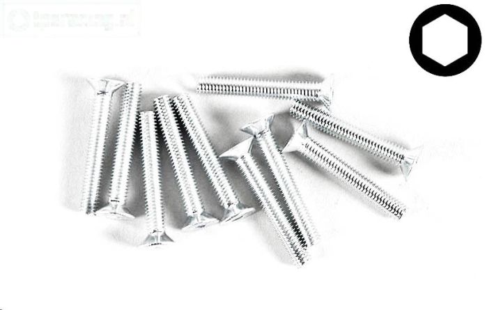 FG6719/20 Inbus verzonken kop M3-L20 mm, 10 St.