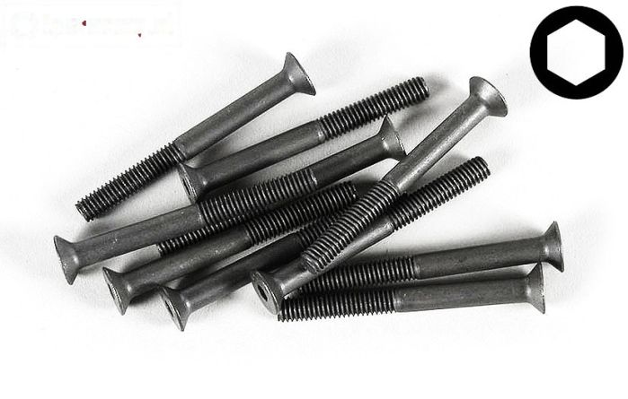 FG6720/40 Inbus verzonken kop M4-L40 mm, 10 St.