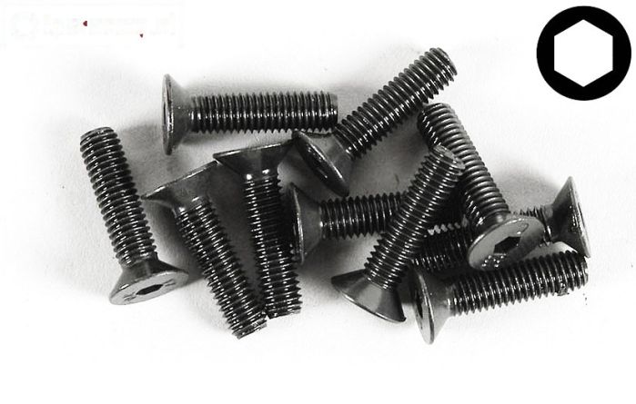 FG6722/20 Inbus verzonken kop M5-L20 mm, 10 St.