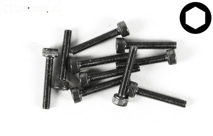 FG6724/25 Inbus normale kop M3-L25 mm, 10 St.