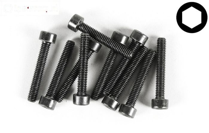 FG6725/25 Inbus normale kop M4-L25 mm, 10 St.