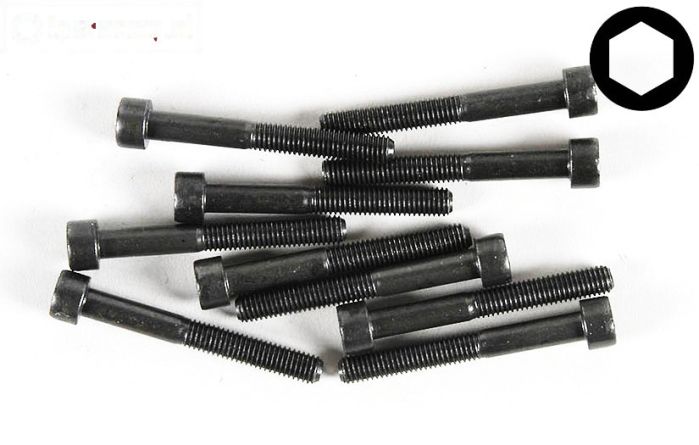 FG6726/40 Inbus normale kop M5-L40 mm, 10 St.