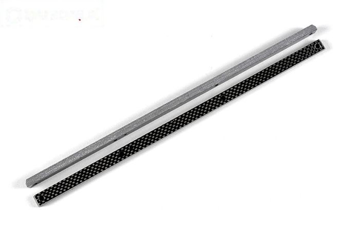 FG67271/02 Koolstof chassis strippen Leopard +26 mm, 2 st.