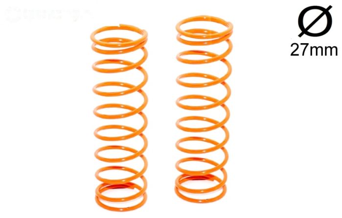 FG67302 Schokdemper veer oranje Ø27-Ø2,4-L105, 2 St.