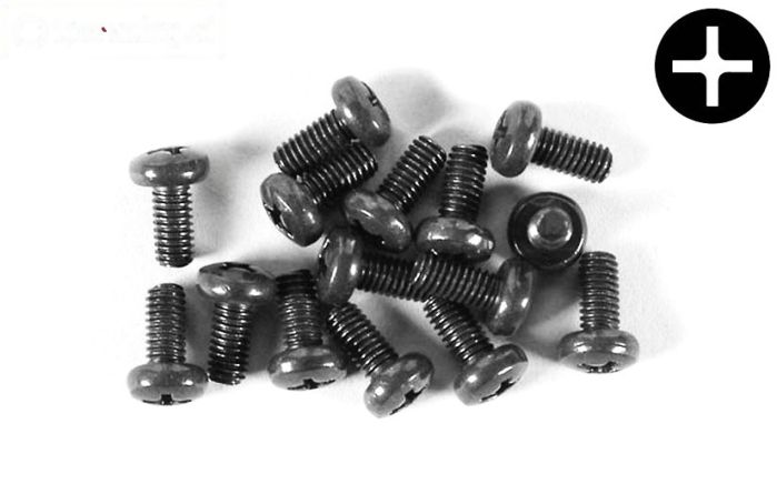 FG6731/04 Kruis bol kop M3-L4 mm, 10 St.