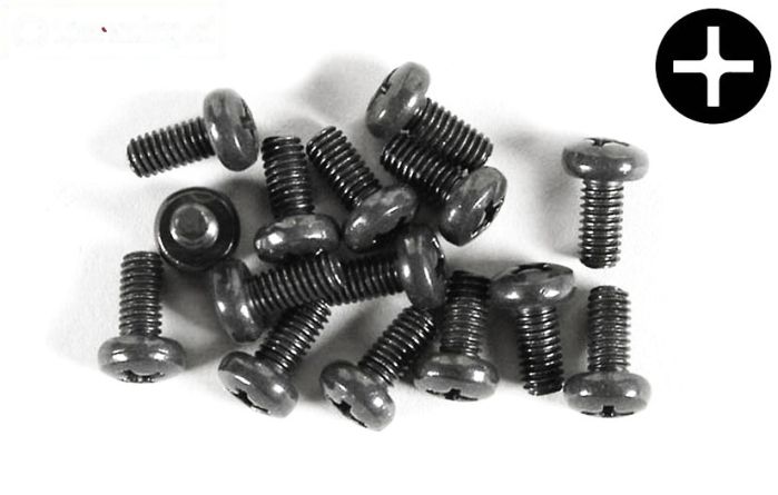 FG6731/08 Kruis-bol kop M4-L8 mm, 10 St.