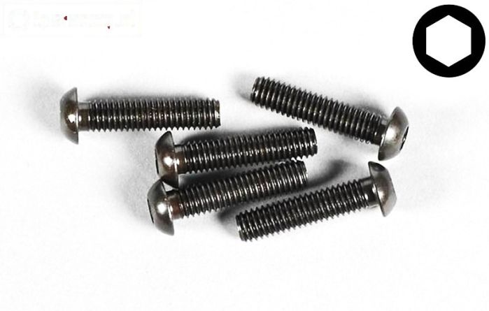FG6736/25 Inbus bolkop M6-L25 mm, 5 St.