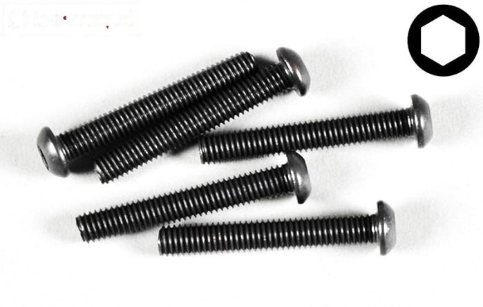 FG6736/40 Inbus bolkop M6-L40 mm, 10 St.