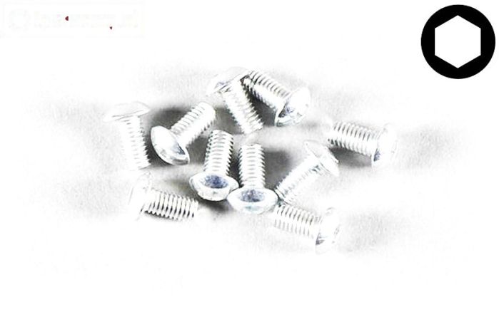 FG6737/06 Inbus bolkop M3-L6 mm, 10 St.