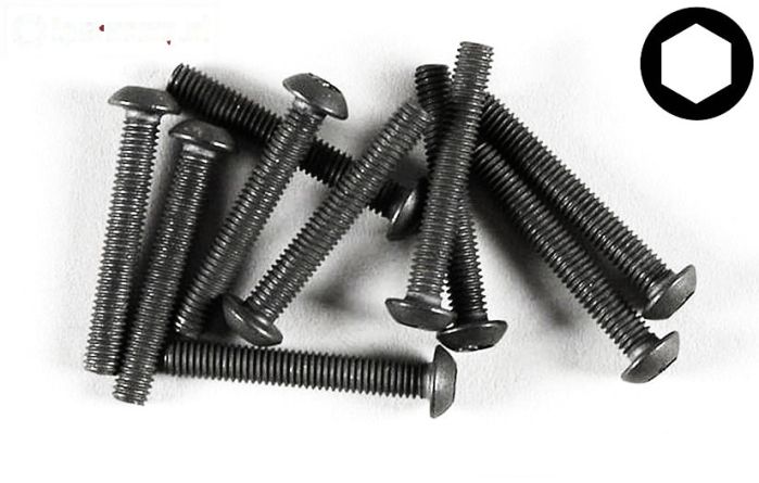 FG6737/20 Inbus bolkop M3-L20 mm, 10 St.