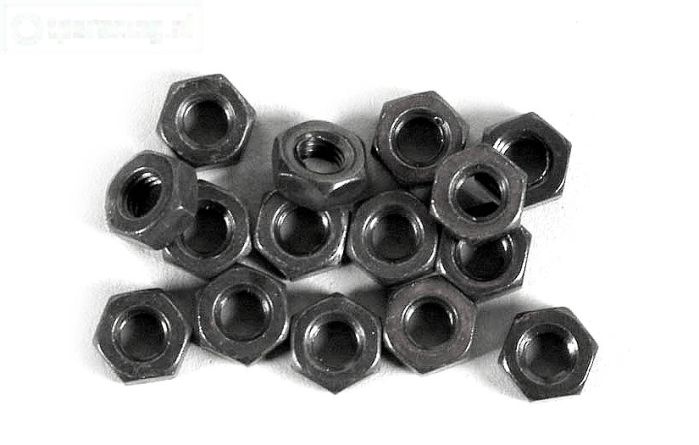 FG6739/04 Stalen moer M4R, 15 St.