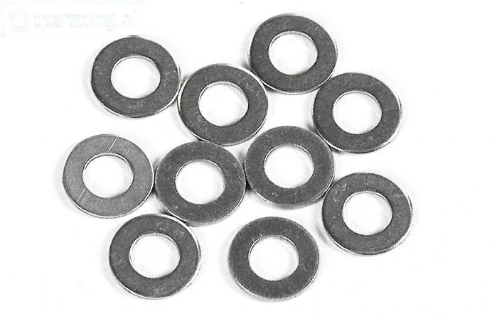 FG6742 Stalen Pas ring Ø7-Ø13-H0,3 mm, 10 St.