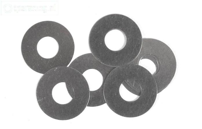 FG6744 Stalen Pas ring Ø8-Ø20-H0,1 mm, 10 St.