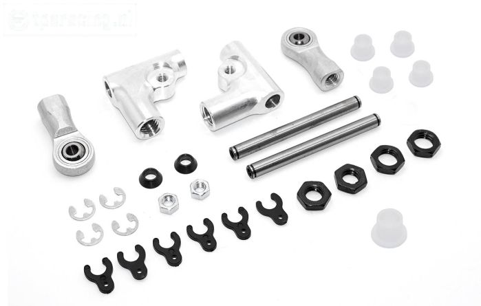 FG68402 Alu-draagarm achter boven 4WD, Set
