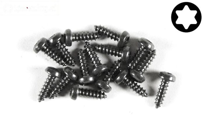 FG6914/09 Torx bolkop parker Ø2,9-L9 mm, 15 St.