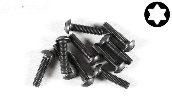 FG6924/12 Torx bolkop M3-L12 mm, 10 St.