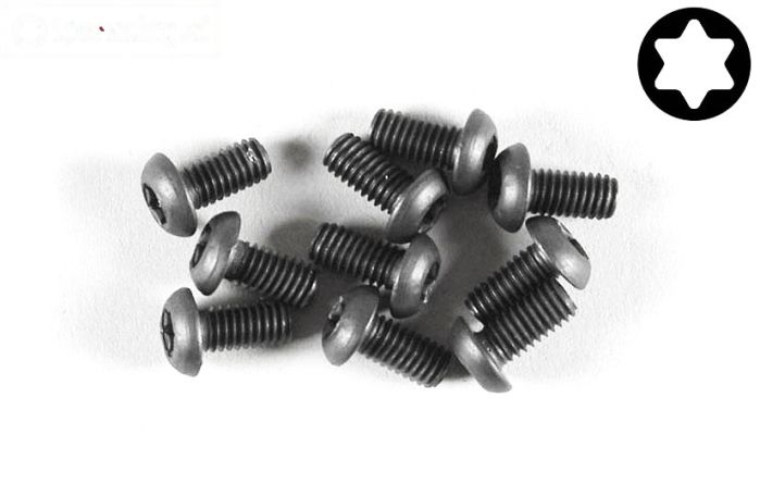FG6925/10 Torx bolkop M4-L10 mm, 10 St.