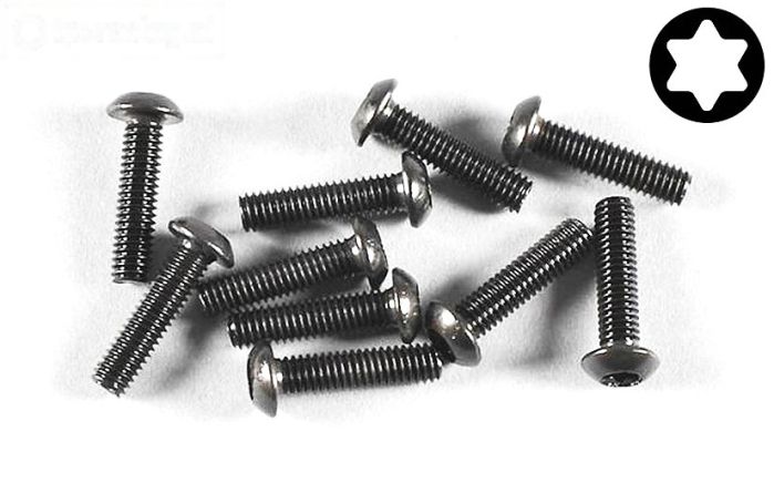 FG6925/16 Torx bolkop M4-L16 mm, 10 St.