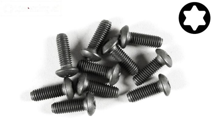 FG6926/16 Torx bolkop M5-L16 mm, 10 St.
