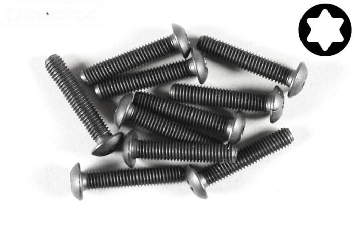 FG6926/25 Torx bolkop M5-L25 mm, 10 St.
