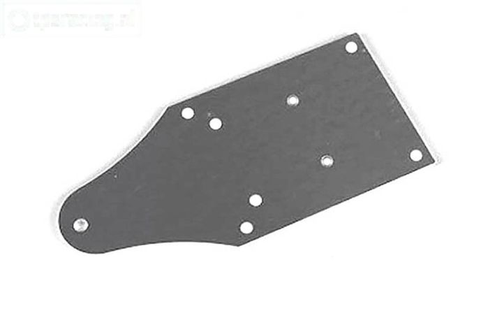 FG69284 Alu-Voor as plaat 1/5 4WD, 1 st.