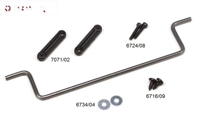 FG7071/05 Stabilisator achter L188-Ø4,0 mm, Set