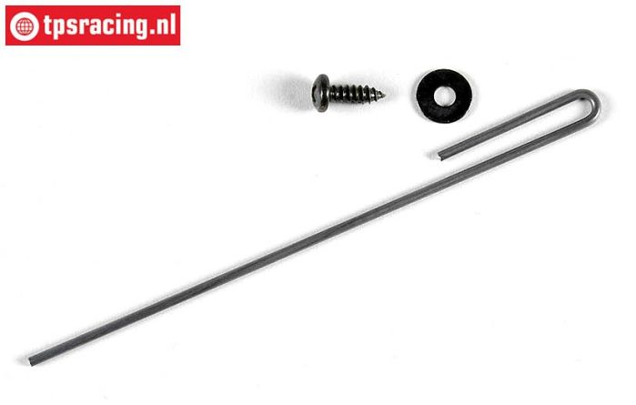 FG7117/01 Uitlaat bevestiging beugel L130-Ø2 mm, 1 st.