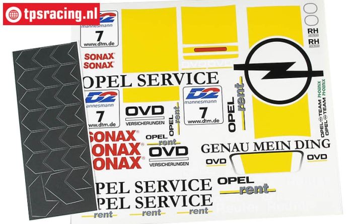 FG7263 Stickers Opel V8 opel Service, Set