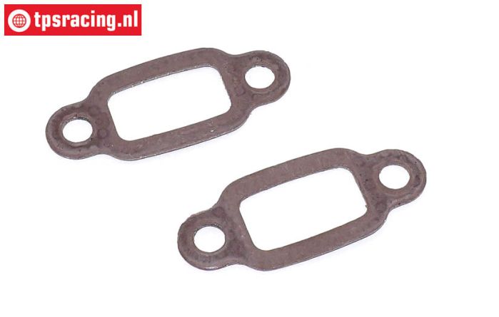 ZN0010 Uitlaat pakking met staal kern, 2 st.