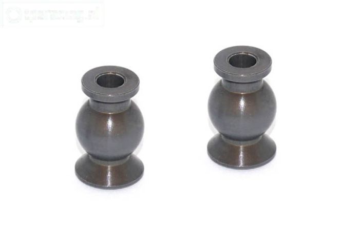 FG7475/06 Alu-Silicium Gewricht kogel Ø4/Ø10-H15, 2 St.