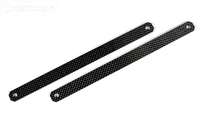FG8010/05 Koolstof bescherm strippen L263 mm, 2 St.