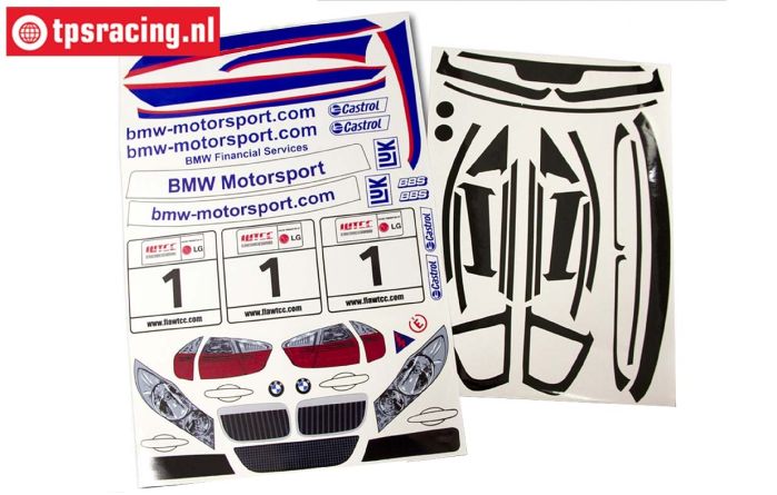FG8148 Team Stickers BMW 320SI, Set